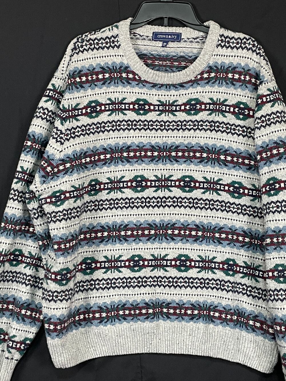 Crown & Ivy brand men's knit pullover sweater Size XXL